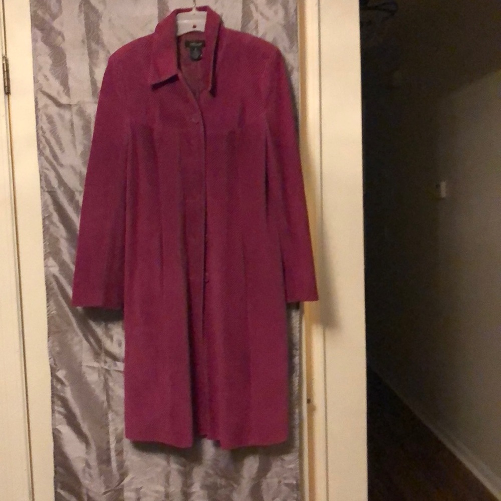 Willi Smith Pink Coat